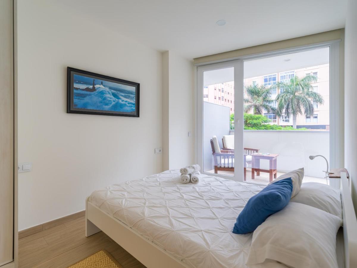 לאס פאלמס דה גראן קנאריה Homeforguest Modern Apartment In Las Canteras With Parking מראה חיצוני תמונה