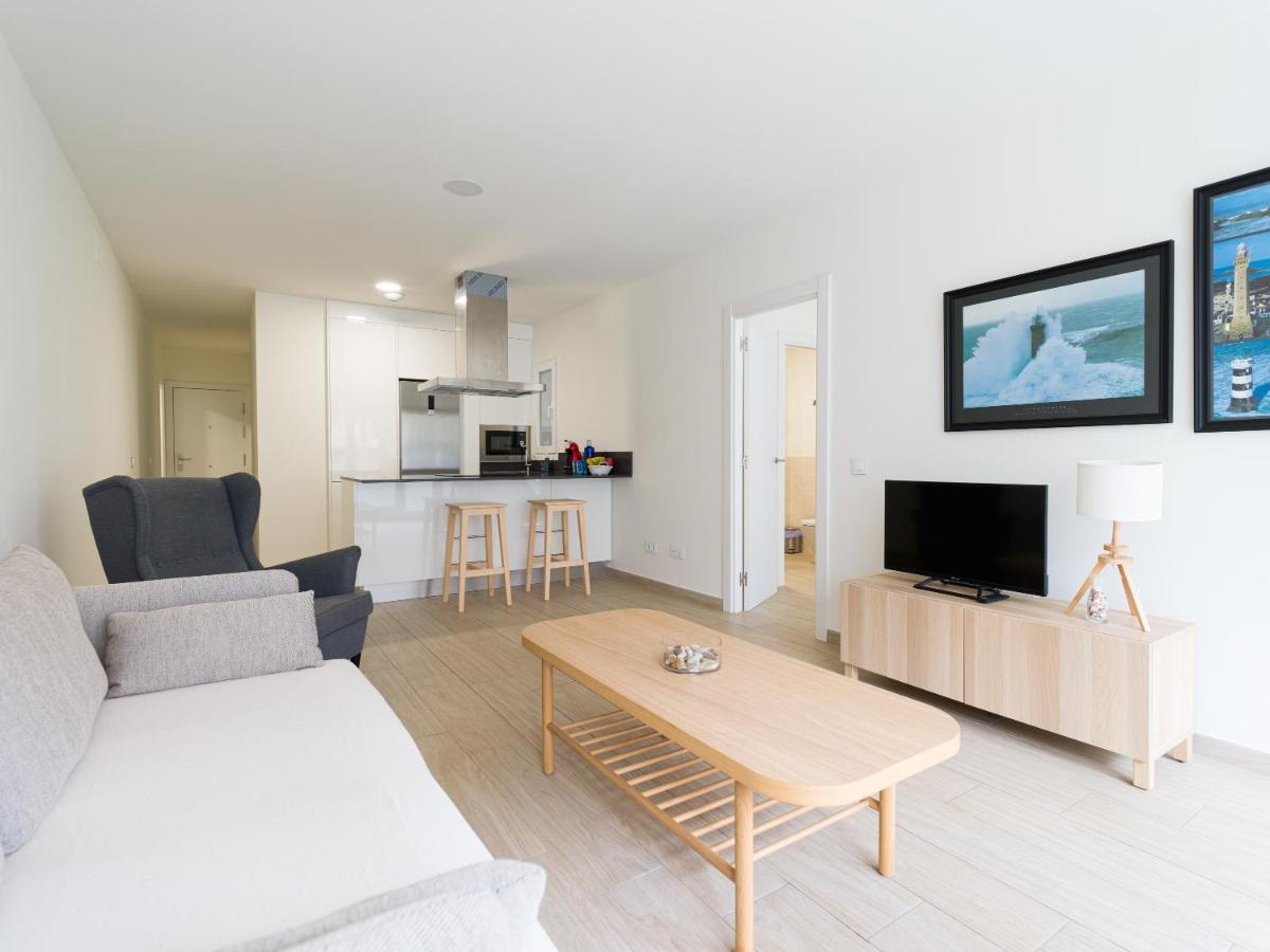 לאס פאלמס דה גראן קנאריה Homeforguest Modern Apartment In Las Canteras With Parking מראה חיצוני תמונה