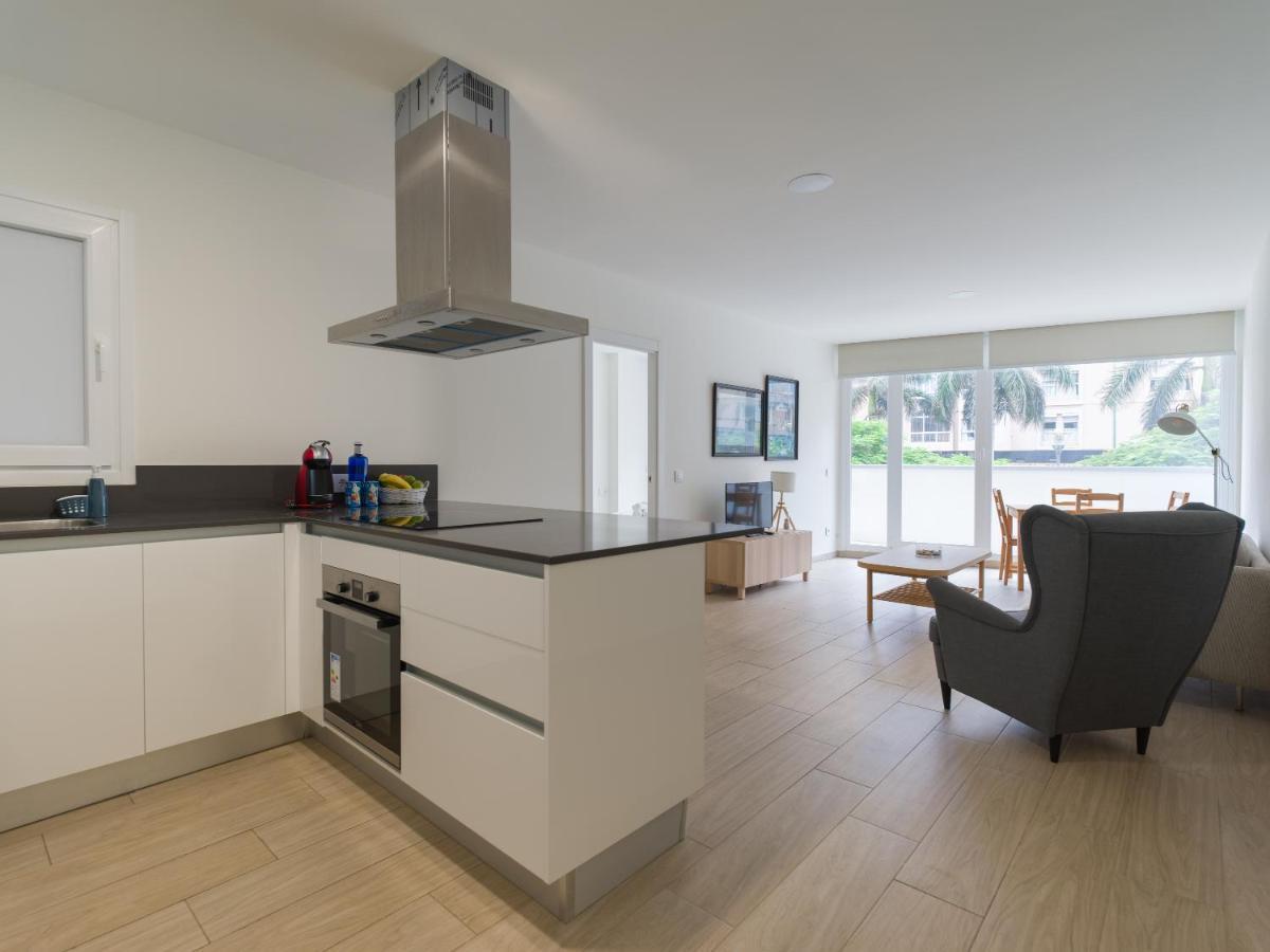 לאס פאלמס דה גראן קנאריה Homeforguest Modern Apartment In Las Canteras With Parking מראה חיצוני תמונה