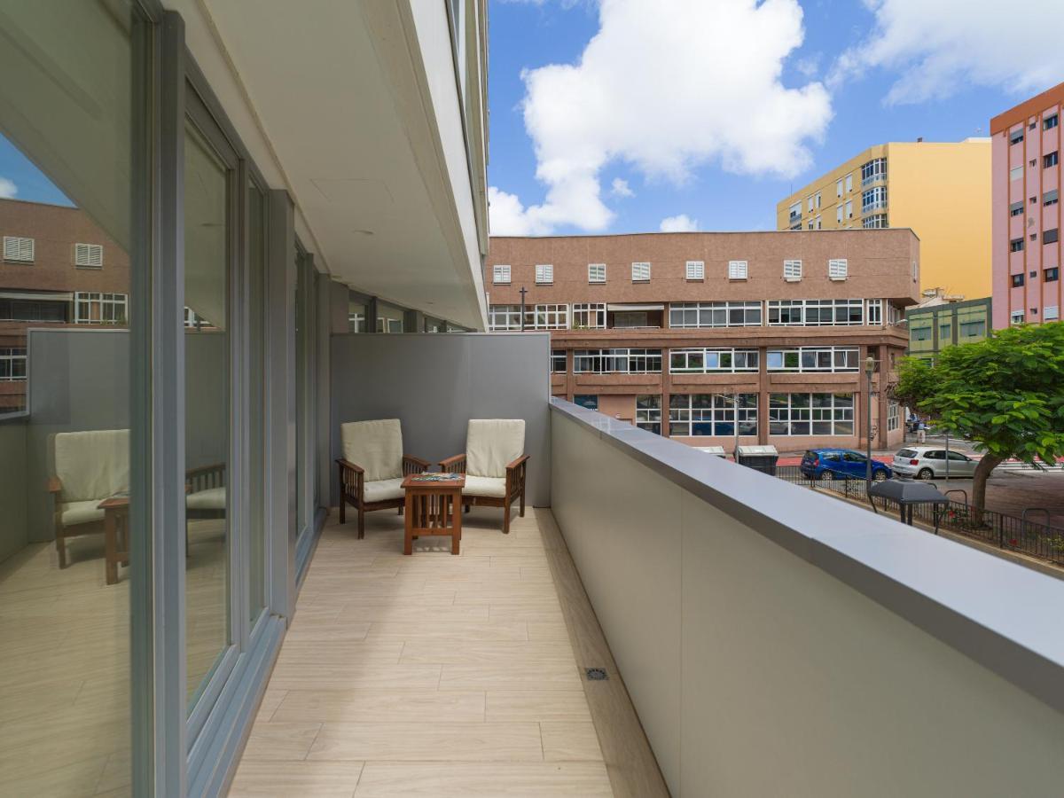 לאס פאלמס דה גראן קנאריה Homeforguest Modern Apartment In Las Canteras With Parking מראה חיצוני תמונה